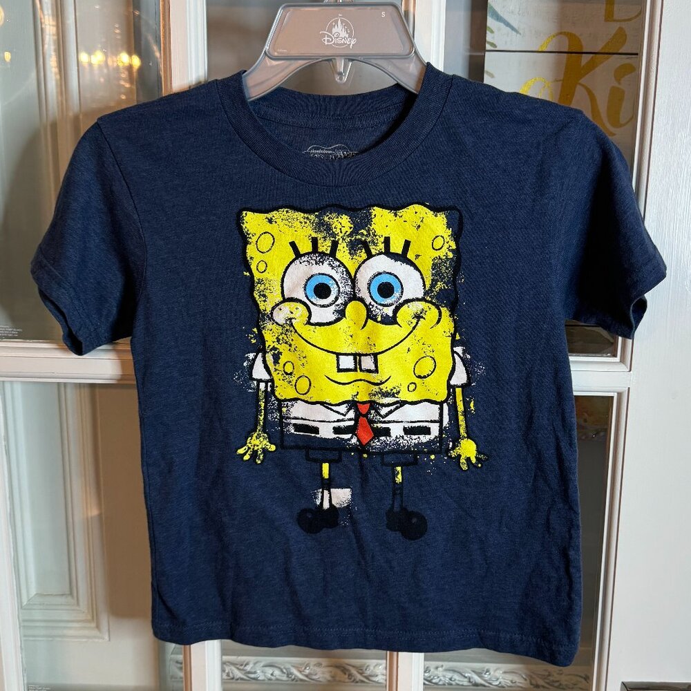 SpongeBob SquarePants Boy Sz L‎ Short Sleeve Shirt